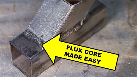 can you flux core weld sheet metal|flux core welding techniques.